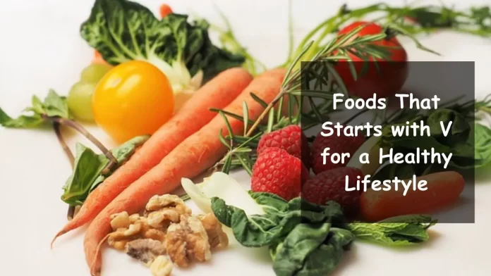 food that starts with v
